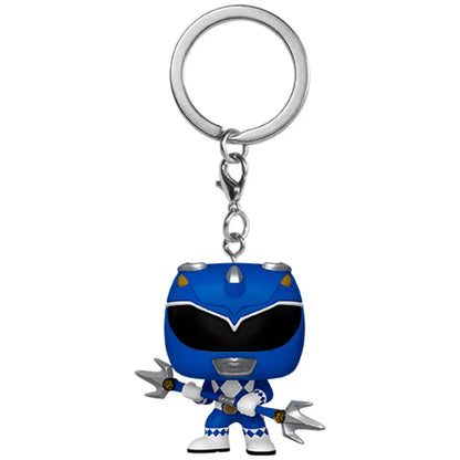 Pocket POP Keychain Power Rangers 30th Anniversary Blue Ranger Nerdscape
