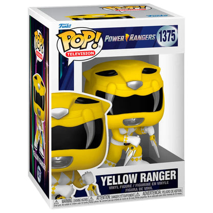 Funko Pop! Power Rangers 30th Anniversary Yellow Ranger - Figura da Collezione Vinyl Nerdscape
