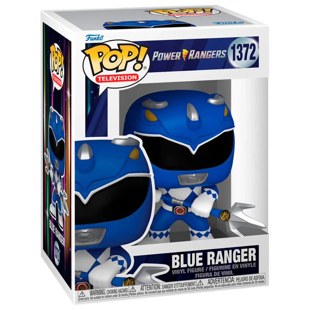 Funko Pop! Power Rangers 30th Anniversary Blue Ranger - Figura da Collezione Vinyl Nerdscape