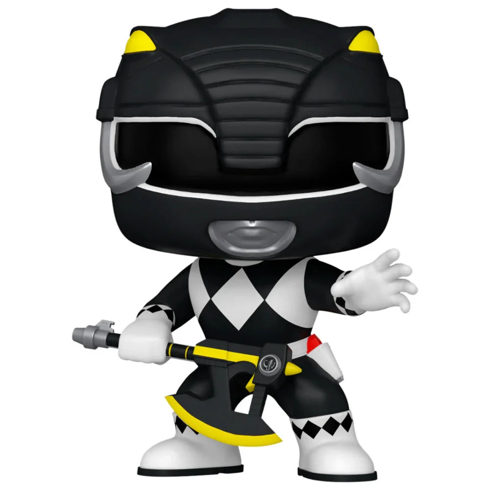 Funko Pop! Power Rangers Black Ranger 30th Anniversary - Figura da Collezione Vinyl Nerdscape