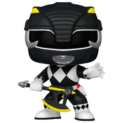 Funko Pop! Power Rangers Black Ranger 30th Anniversary - Figura da Collezione Vinyl Nerdscape