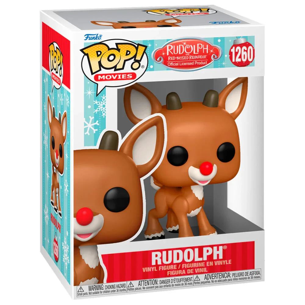 Funko Pop! Rudolph the Red-Nosed Reindeer - Figura da Collezione Vinyl Nerdscape