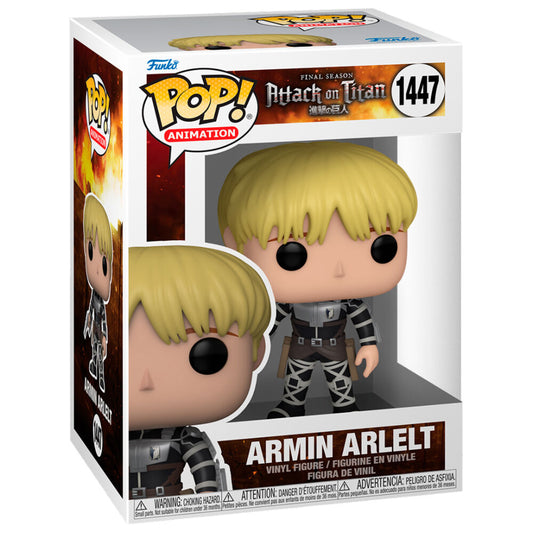 Funko Pop! Attack on Titan Armin Arlelt - Figura da Collezione Vinyl