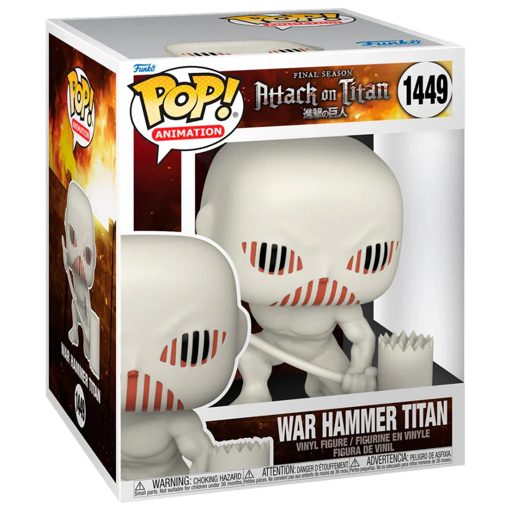Funko Pop! Attack on Titan War Hammer Titan - Figura da Collezione Vinyl 15cm Nerdscape