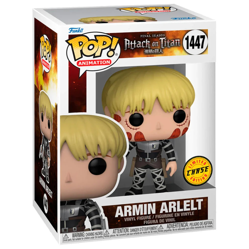 POP figure Attack on Titan Armin Arlelt 5 + 1 Chase Nerdscape