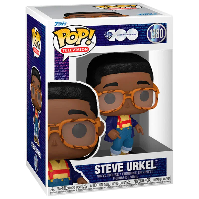 Funko Pop! Warner Bros Family Matters Steve Urkel 100th - Figura da Collezione Vinyl Nerdscape