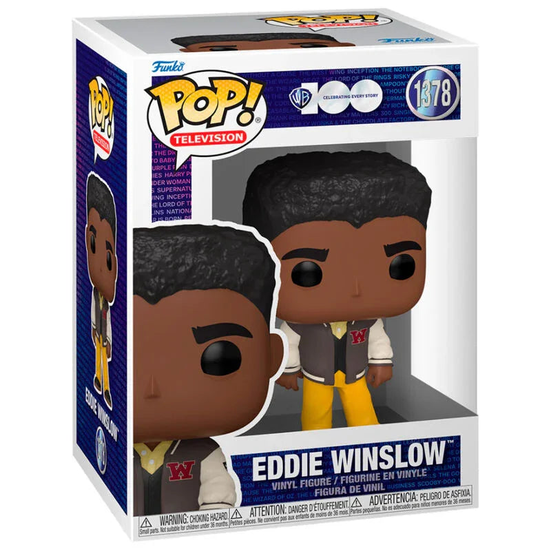 Funko Pop! Warner Bros Family Matters Eddie Winslow 100th - Figura da Collezione Vinyl Nerdscape