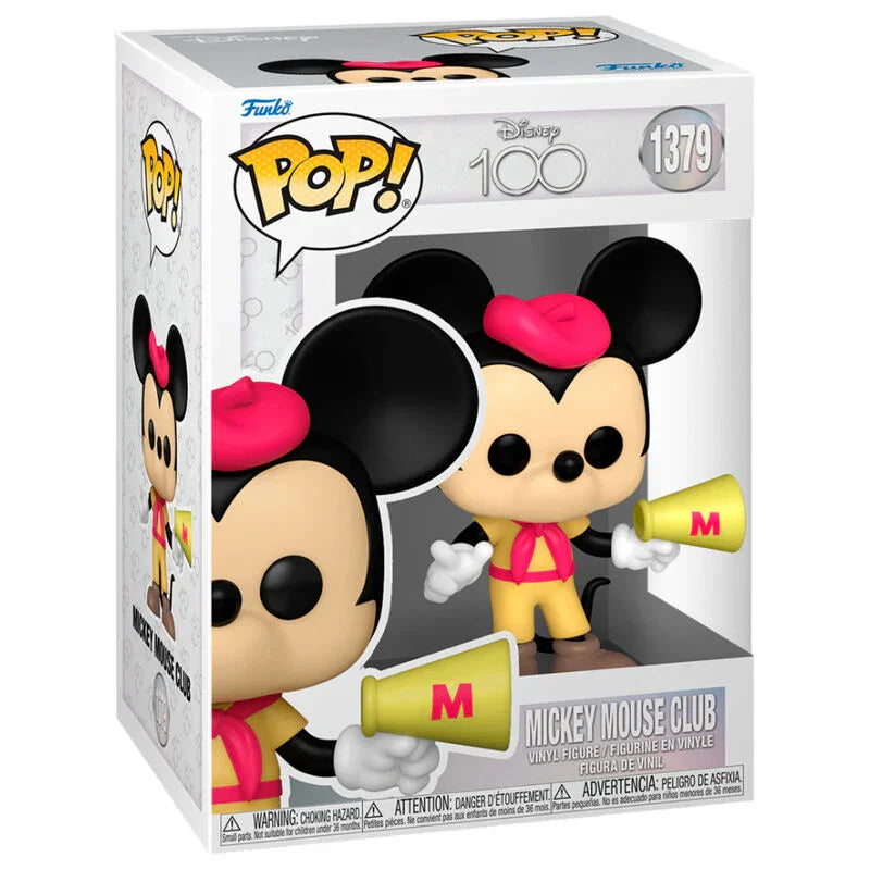 Funko Pop! Disney 100th Anniversary Mickey Mouse Club - Figura da Collezione Vinyl Nerdscape