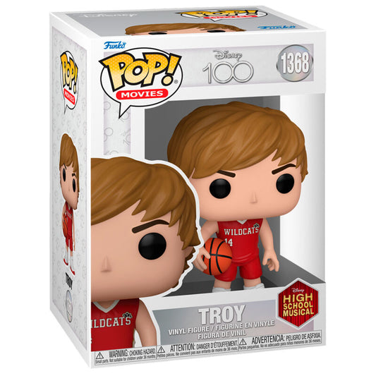 Funko Pop! Disney 100th Anniversary High School Musical Troy - Figura da Collezione Vinyl