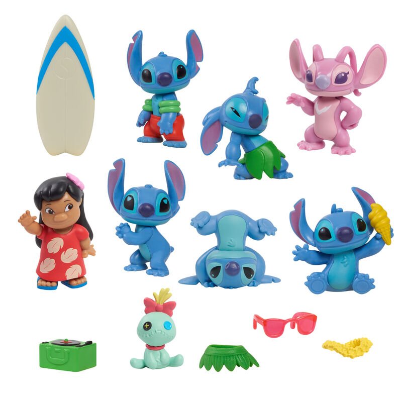 Disney Stitch set figures 6cm - Nerdscape