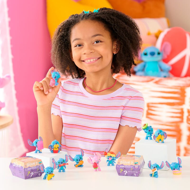 Disney Burguer Stitch assorted figure 5cm - Nerdscape