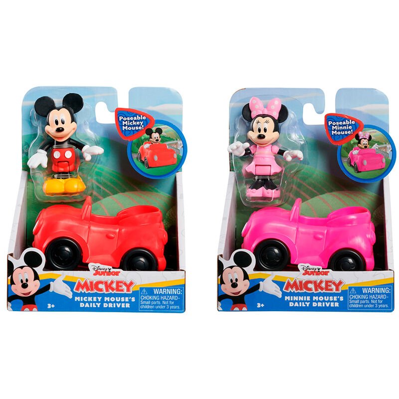 Disney Mickey Minnie car assorted figure - Nerdscape