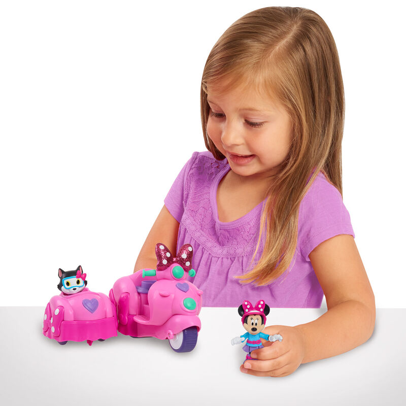 Disney Minnie vehicle + figure assorted Nerdscape