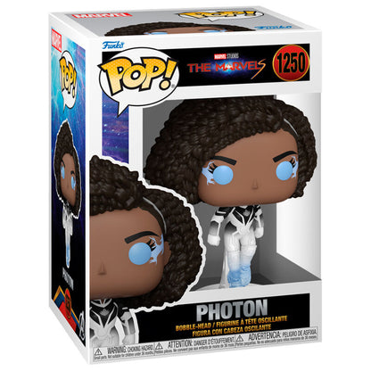 Funko Pop! Marvel The Marvels Photon - Figura da Collezione Vinyl Nerdscape