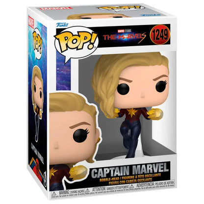 Funko Pop! Marvel Captain Marvel - Figura da Collezione Vinyl Nerdscape
