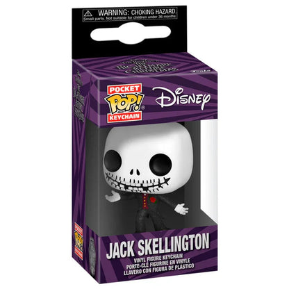 Pocket POP Keychain Nightmare Before Christmas 30th Anniversary Jack Skellington Nerdscape