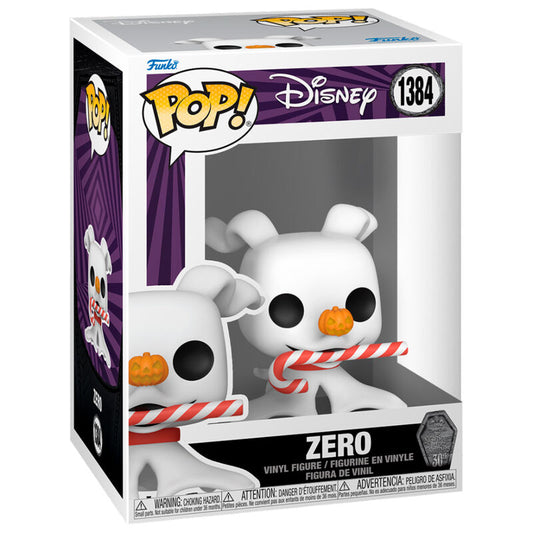 Funko Pop! Disney Nightmare Before Christmas Zero 30th Anniversary - Figura da Collezione Vinyl