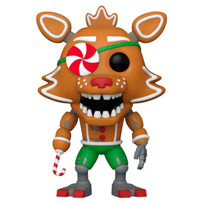 Funko Pop! Five Nights at Freddy's Holiday Gingerbread Foxy - Figura da Collezione Vinyl Nerdscape