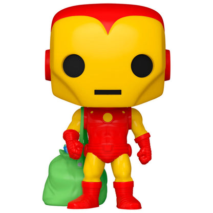 POP figure Marvel Holiday Iron Man Nerdscape