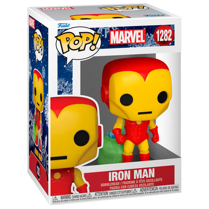 POP figure Marvel Holiday Iron Man Nerdscape