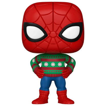 Funko Pop! Marvel Holiday Spiderman - Figura da Collezione Vinyl Nerdscape