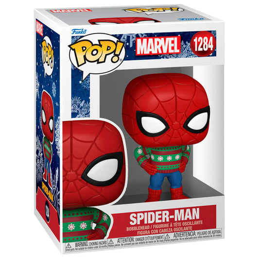 Funko Pop! Marvel Holiday Spiderman - Figura da Collezione Vinyl