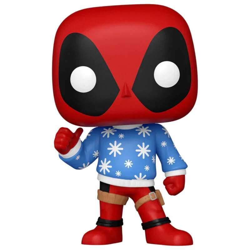 Funko Pop! Marvel Holiday Deadpool - Figura da Collezione Vinyl Nerdscape