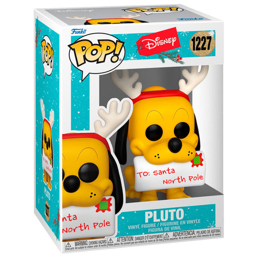 Funko Pop! Disney Holiday Pluto - Figura da Collezione Vinyl