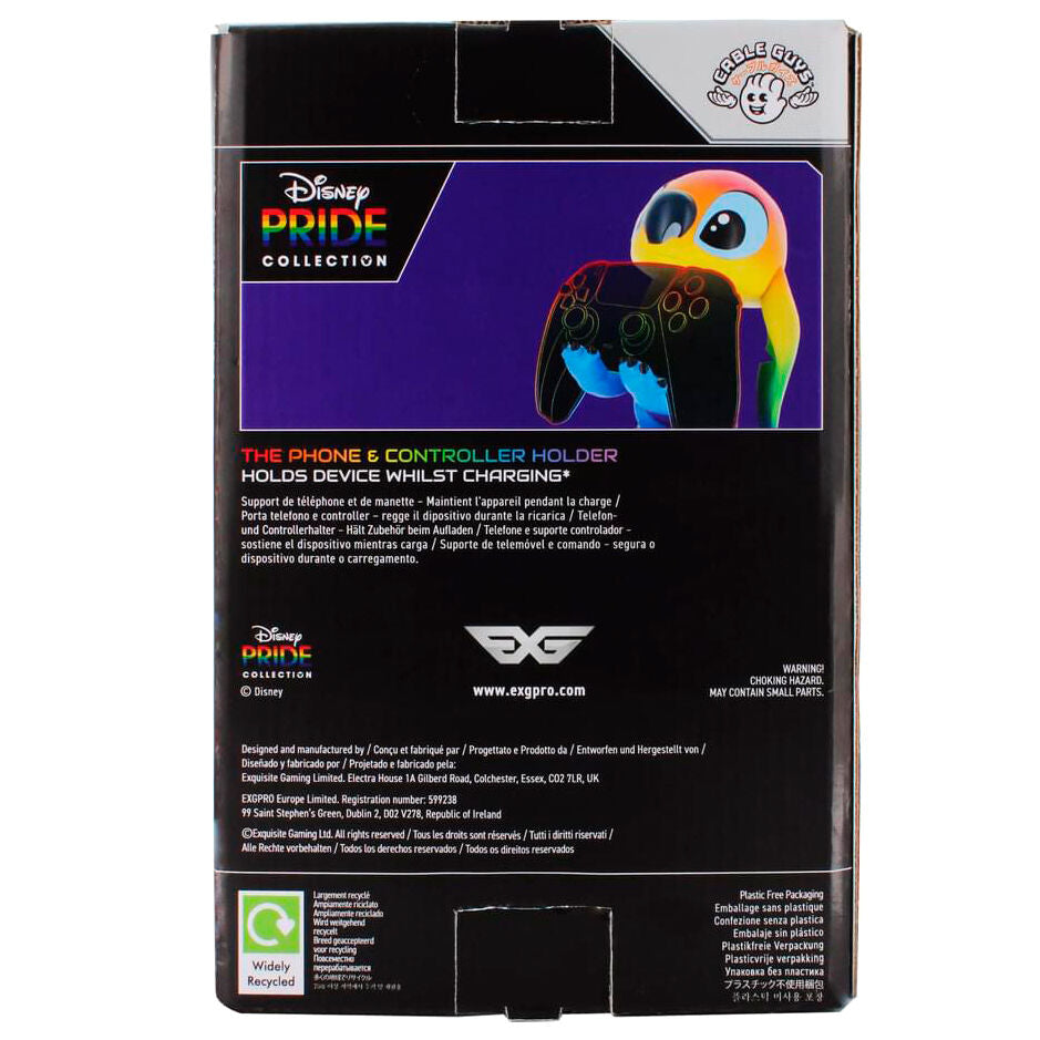 Disney Stitch Figura da Collezione Clamp Rainbow 20cm - Nerdscape Nerdscape