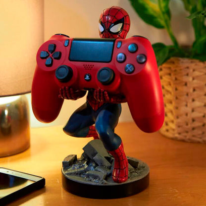Marvel Spiderman figure clamping bracket Cable guy 21cm Nerdscape