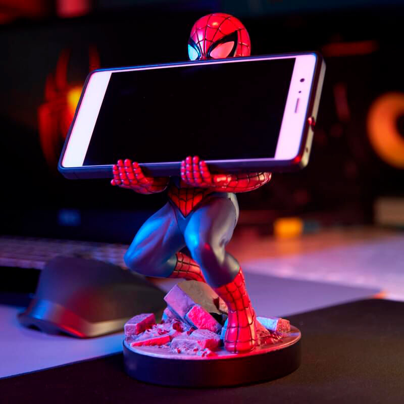 Marvel Spiderman figure clamping bracket Cable guy 21cm Nerdscape
