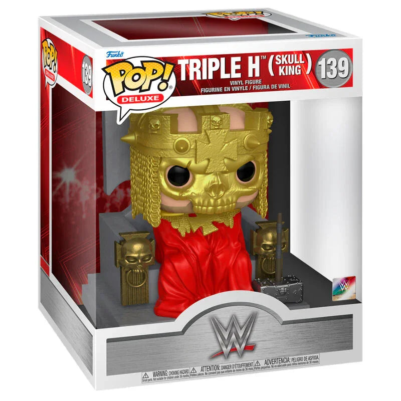 Funko Pop! WWE Triple H Skull King - Figura da Collezione Vinyl Nerdscape