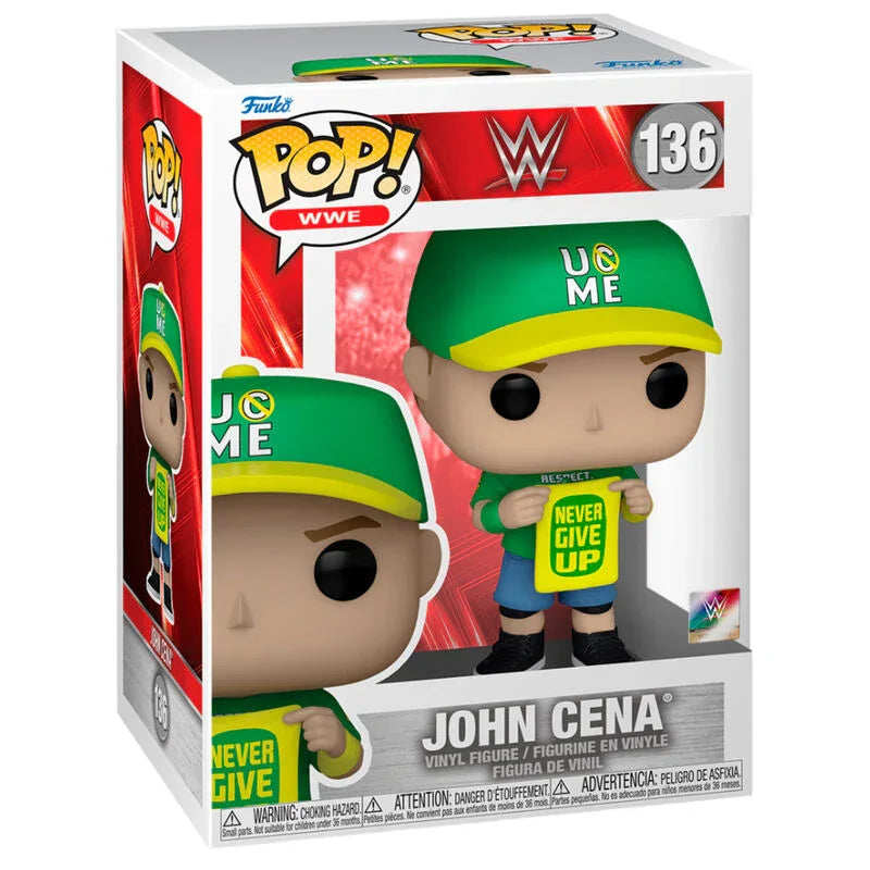 Funko Pop! WWE John Cena - Figura da Collezione Vinyl Nerdscape