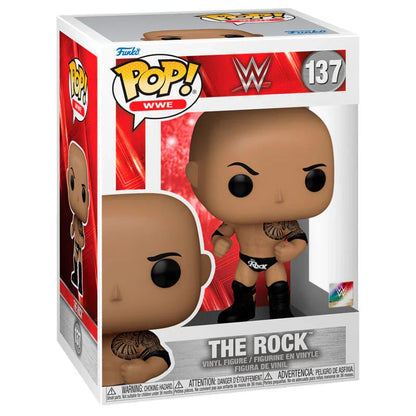 Funko Pop! WWE The Rock - Figura da Collezione Vinyl Nerdscape