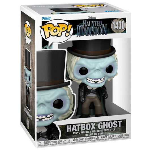 Funko Pop! Disney Haunted Mansion Hatbox Ghost - Figura da Collezione Vinyl