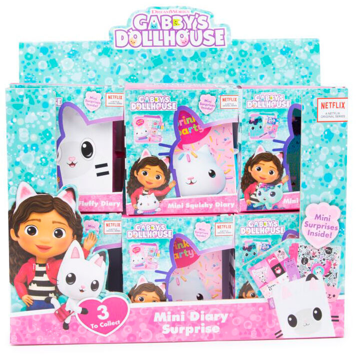 Gabbys Dolls House Mini diary assorted Nerdscape