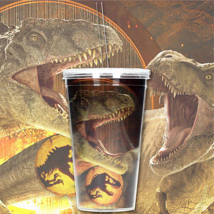 Jurassic Park Dominion 3D lenticular tumbler 50ml Nerdscape