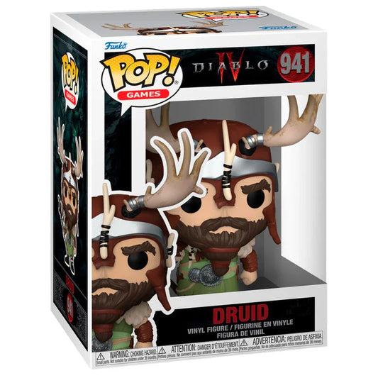 Funko Pop! Diablo 4 Druid - Figura da Collezione Vinyl Nerdscape