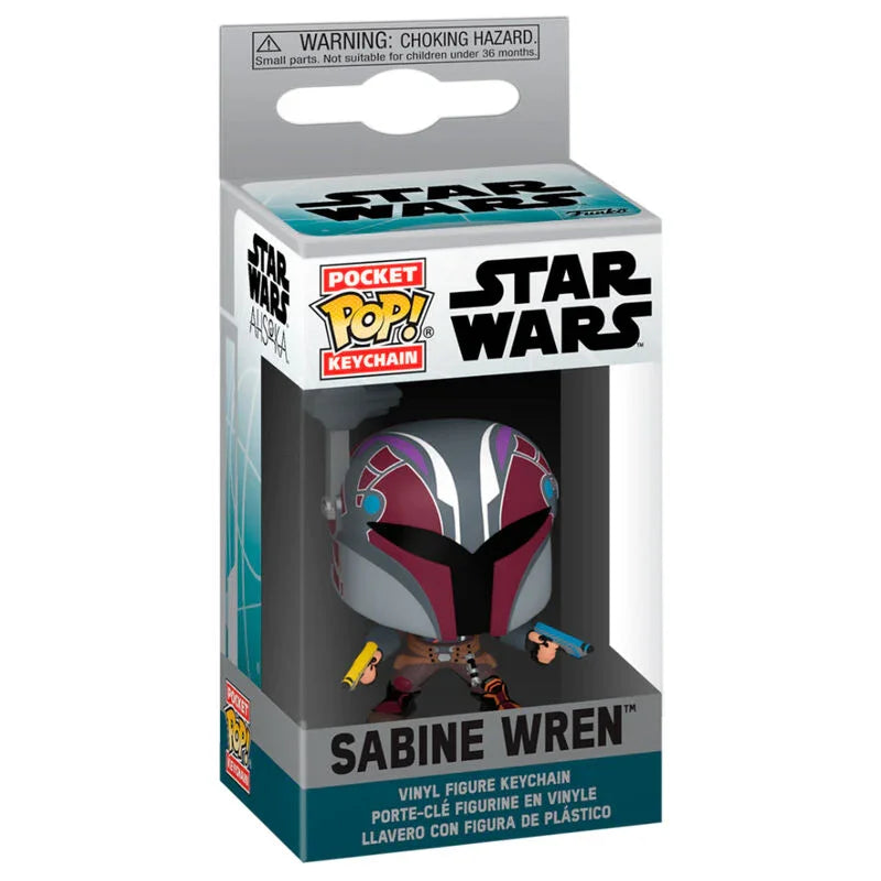 Pocket POP Keychain Ahsoka Sabine Wren Nerdscape