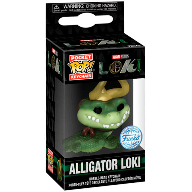Funko Pop! Marvel Loki Alligator Loki - Figura da Collezione Vinyl Nerdscape