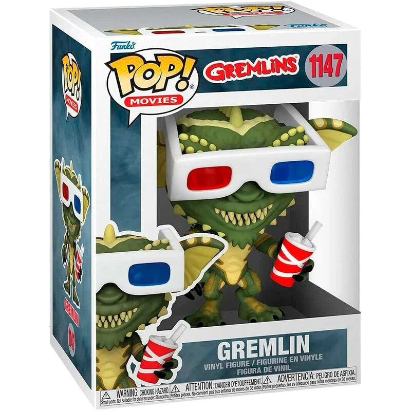 POP figure Gremlins Gremlin with 3D Glasses Nerdscape
