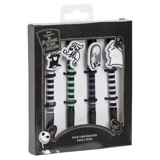 Disney Nightmare Before Christmas Blister 4 pens Nerdscape