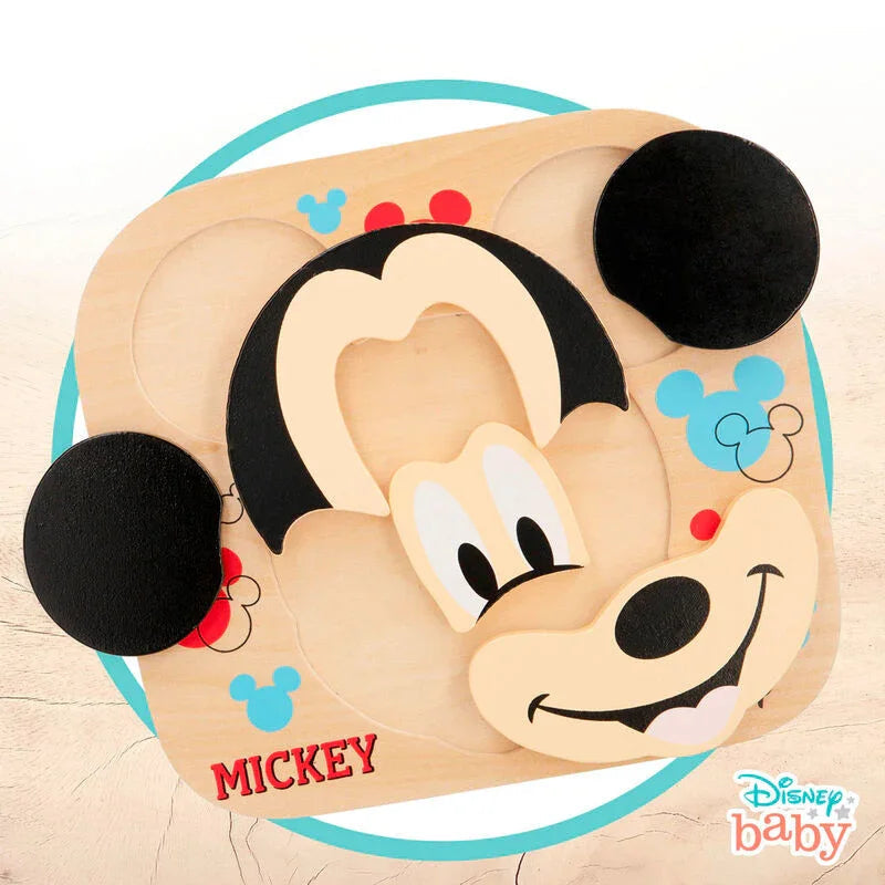 Disney Mickey puzzle wood Nerdscape