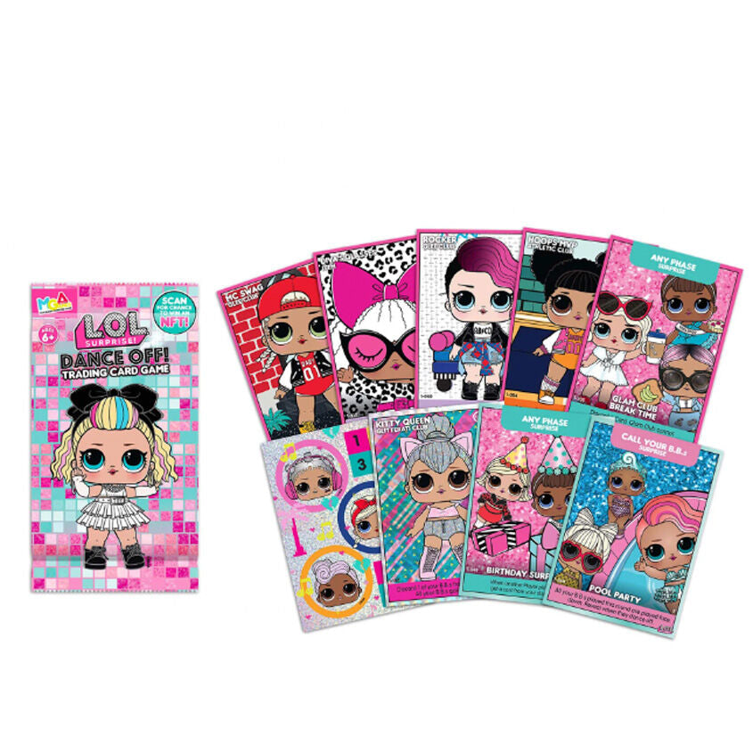 L.O.L Surprise! Dance Off! collectibles tranding card Nerdscape