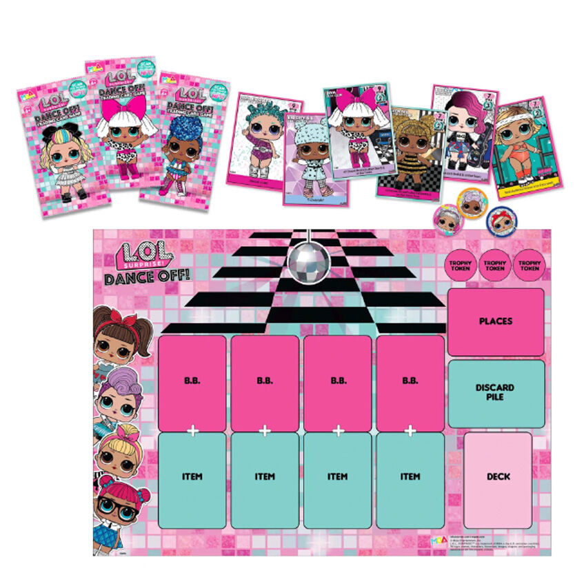 L.O.L Surprise! Dance Off! collectibles tranding card Nerdscape