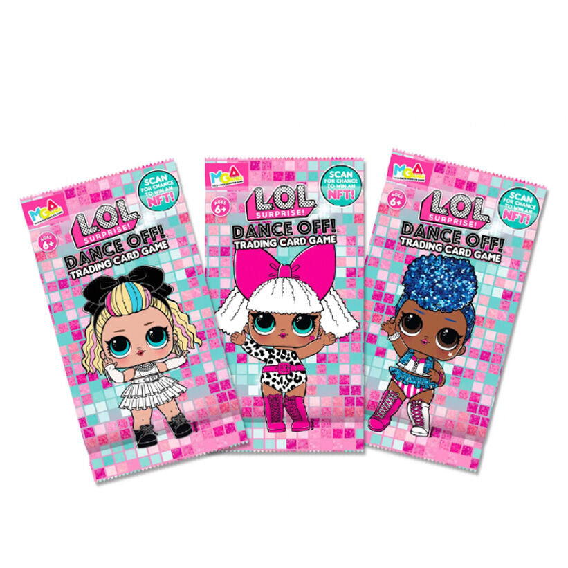 L.O.L Surprise! Dance Off! collectibles tranding card Nerdscape