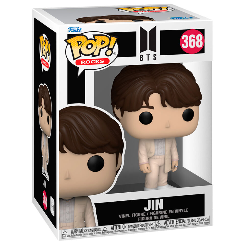 Funko Pop! BTS Jin - Figura da Collezione Vinyl Nerdscape
