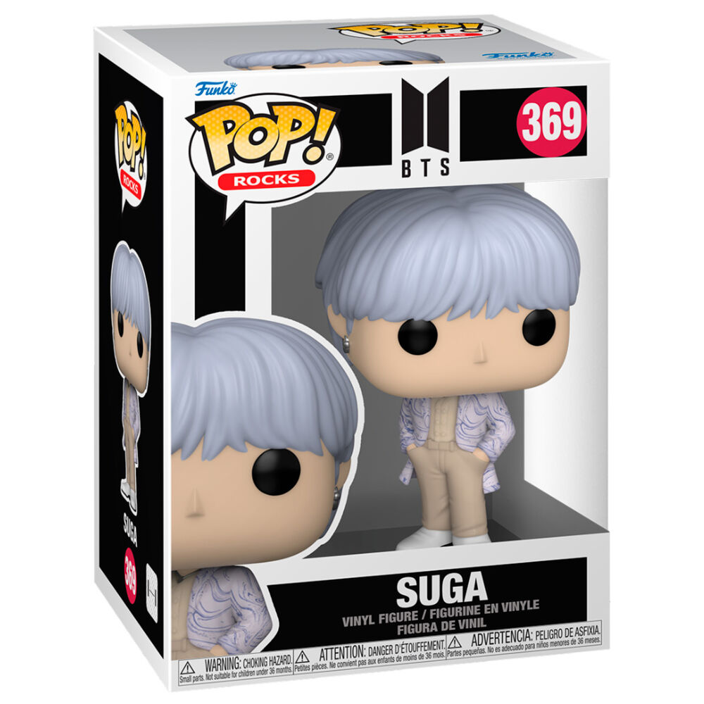 Funko Pop! BTS Suga - Figura da Collezione Vinyl Nerdscape
