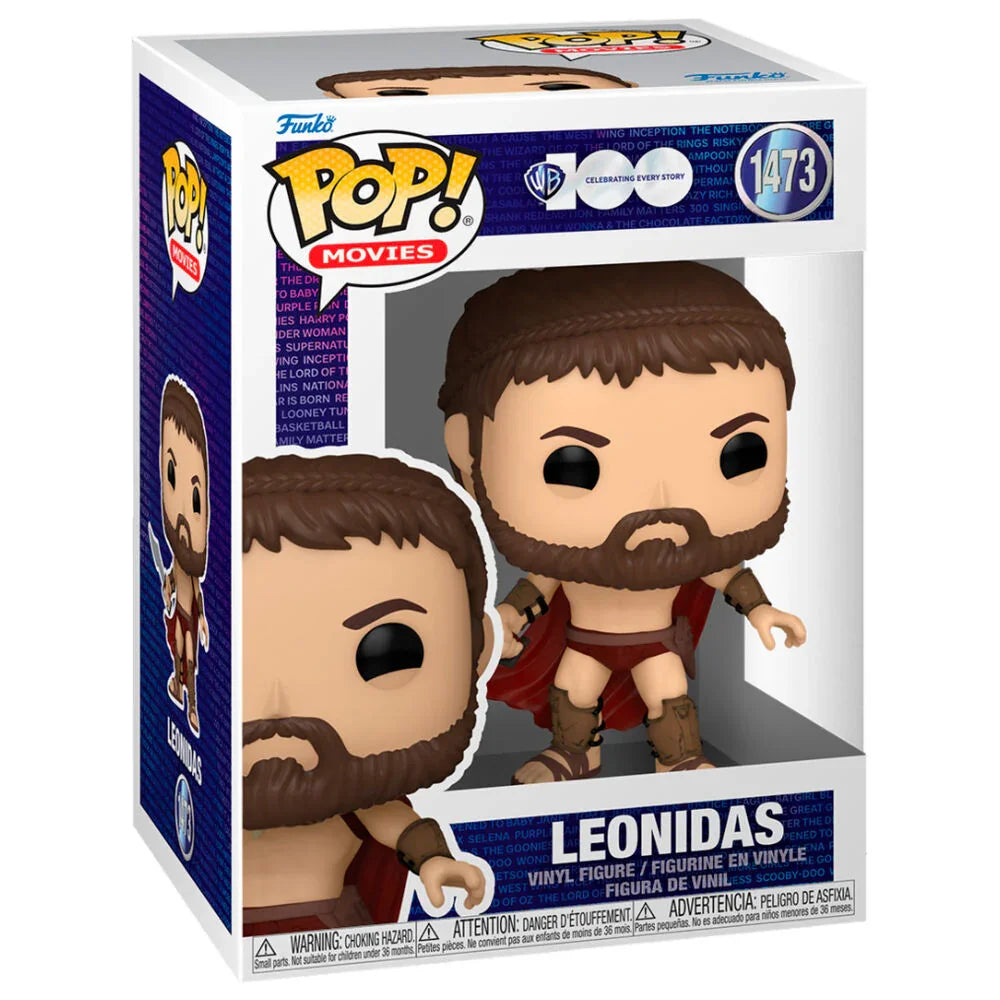 Funko Pop! 300 Leonidas 5 + 1 Chase - Figura da Collezione Vinyl Nerdscape