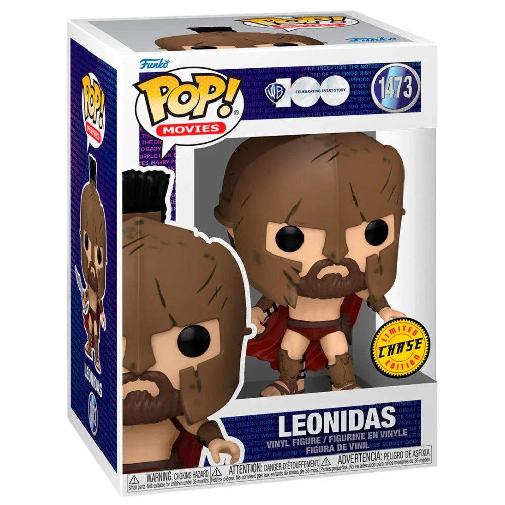 Funko Pop! 300 Leonidas 5 + 1 Chase - Figura da Collezione Vinyl Nerdscape